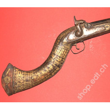 Afghan jezail long gun of the 19th century