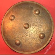 Kohistani round shield or rondache - Afghanistan 19th century