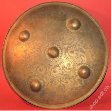 Kohistani round shield or rondache - Afghanistan 19th century