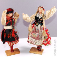 Couple of Polish folk dancers from 1958, in perfect shape !