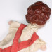 Marionnette à main du théâtre de guignol, en papier mâché ou plâtre, fin 19e s.
