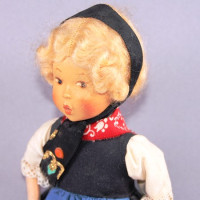 Blondine with a mischievous look, 1950s, like new !