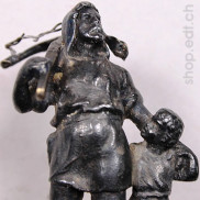 William Tell salt & pepper, St-Louis crystal, 1930s