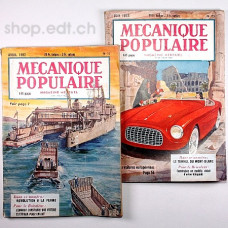 MÉCANIQUE POPULAIRE, 2 magazines no 71 (avril 1952) et 73 (juin 1952)