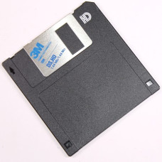 3M pack of 10 disks 3,5" MF-2HD MS-DOS 1.44 Mb, brand new