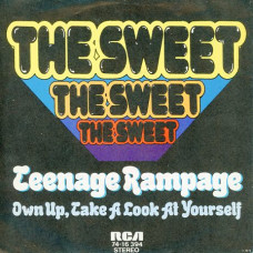 The Sweet ‎– TEENAGE RAMPAGE - RCA 74-16394