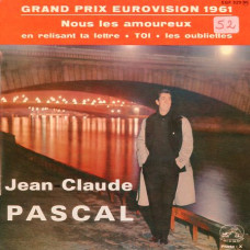 Jean Claude Pascal - NOUS LES AMOUREUX - La voix de son maître EGF 529 M