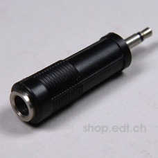 Audio mono Jack Adapter 6.3 - 3.5 mm